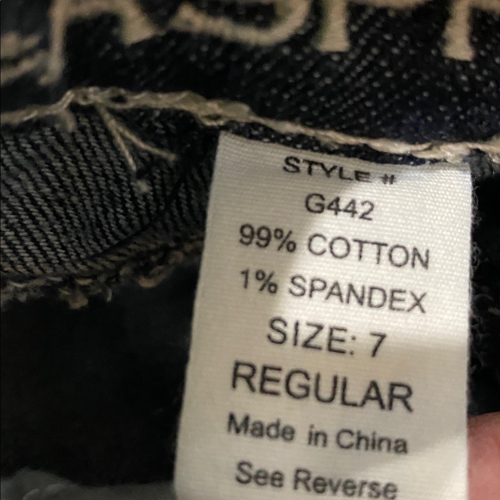 Classic Blue Asphalt Denim Jeans - Picture 7 of 9